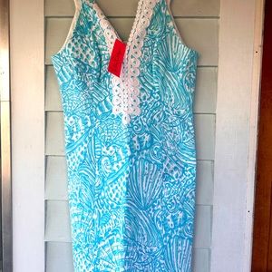 Lilly Pulitzer NWT women’s size 10 Valli stretch shift dress